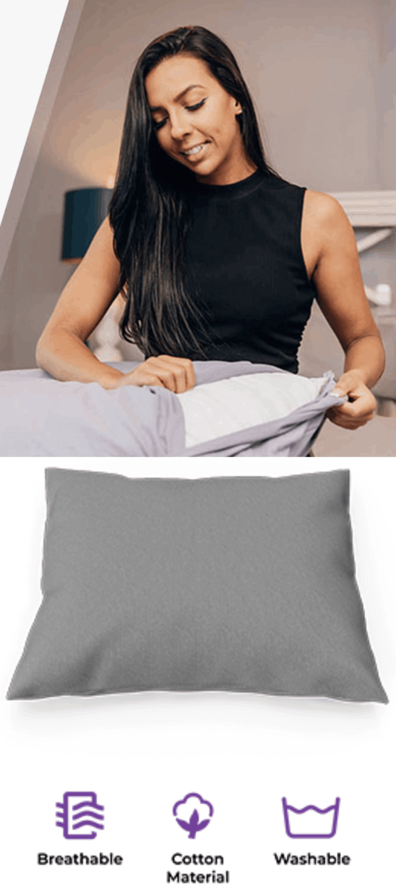 Sleep Connection Grounding Pillowcase 16